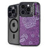 Radiant Orchid Floral iPhone 16 Pro Kickstand Case
